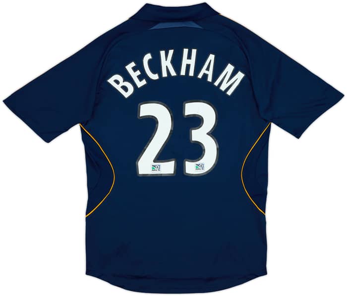 2007-08 LA Galaxy Away Shirt Beckham #23 - 6/10 - (S)