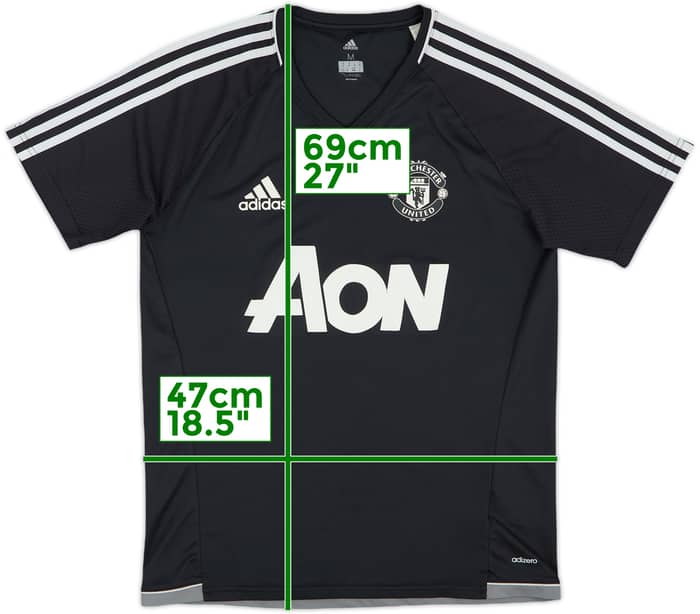 2017-18 Manchester United adizero Training Shirt - 7/10 - (Women's M)