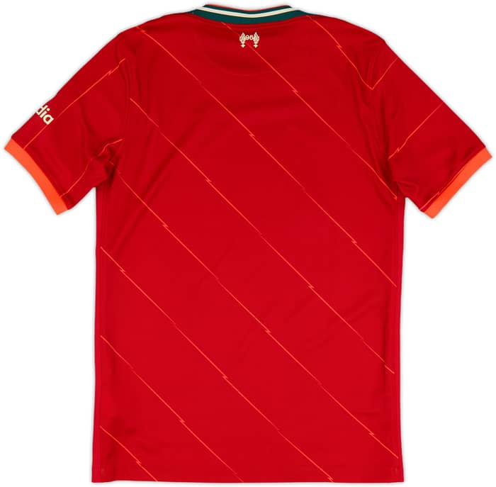 2021-22 Liverpool Home Shirt - 10/10 - (L.Boys)