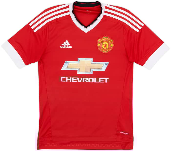 2015-16 Manchester United Home Shirt Rooney #10 - 7/10 - (XS)