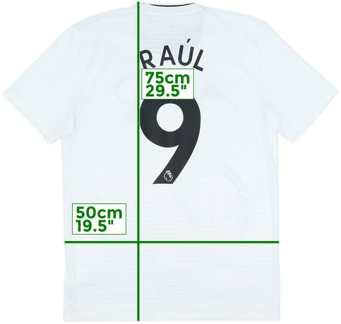 2018-19 Wolves Away Shirt Raul #9 - 5/10 - (M)