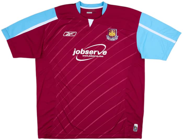2005-07 West Ham Home Shirt Tevez #32 - 8/10 - (XL)