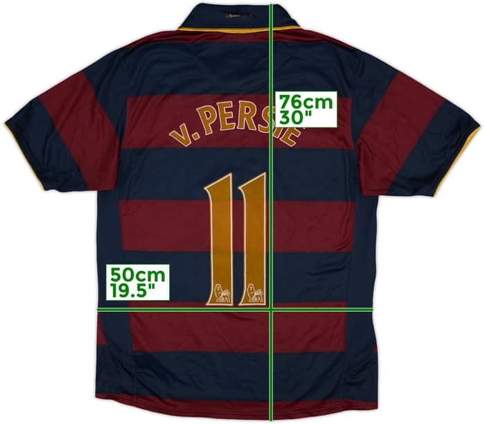 2007-08 Arsenal Third Shirt v.Persie #11 - 6/10 - (M)