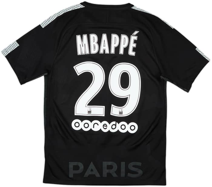 2017-18 Paris Saint-Germain Third Shirt Mbappe #29 - 8/10 - (S)