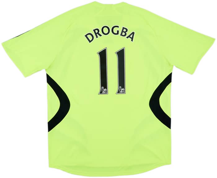 2007-08 Chelsea Away Shirt Drogba #11 - 8/10 - (XL)