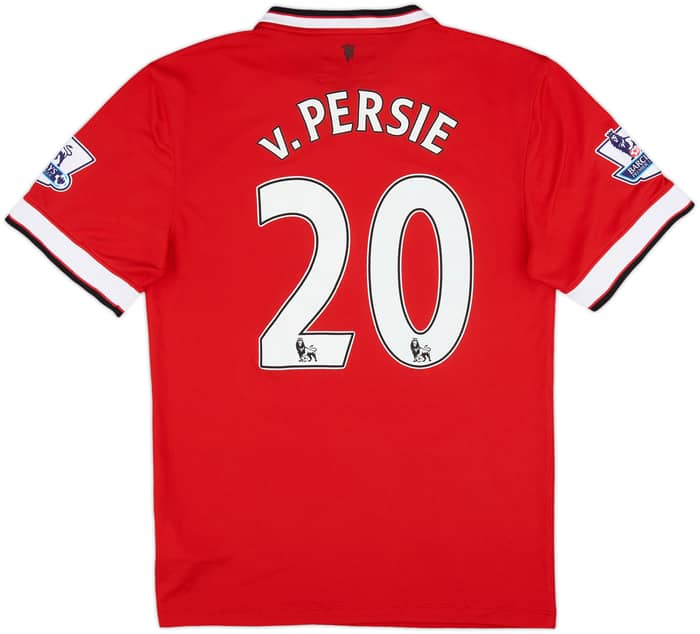 2014-15 Manchester United Home Shirt v.Persie #20 - 6/10 - (S)