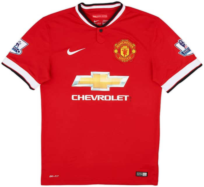2014-15 Manchester United Home Shirt v.Persie #20 - 6/10 - (S)