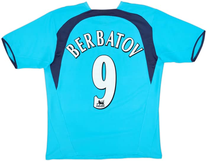 2006-07 Tottenham Away Shirt Berbatov #9 - 8/10 - (M)