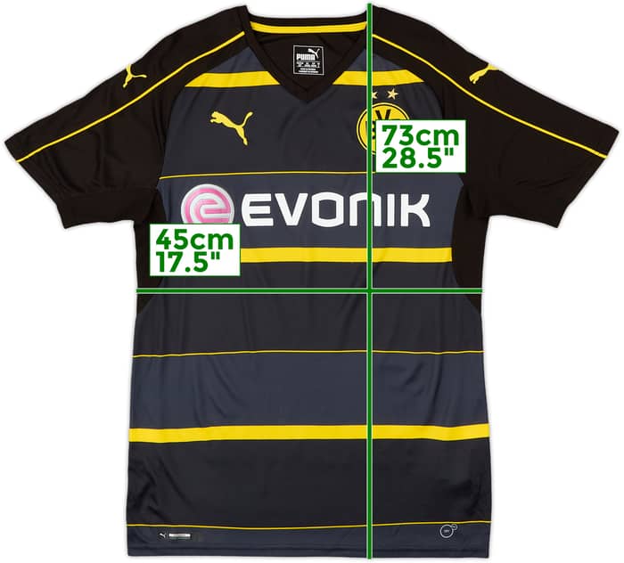 2016-17 Borussia Dortmund Away Shirt - 9/10 - (S)