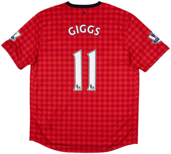 2012-13 Manchester United Home Shirt Giggs #11 - 8/10 - (XL)