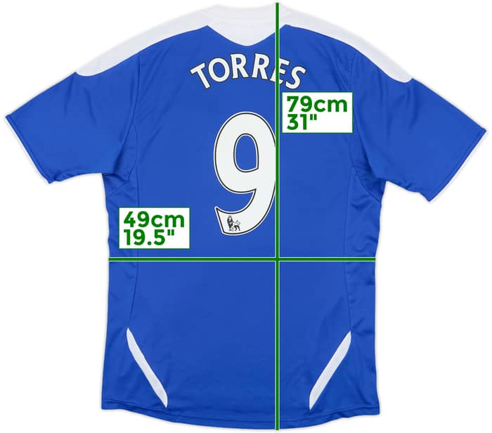 2011-12 Chelsea Home Shirt Torres #9 - 5/10 - (M)