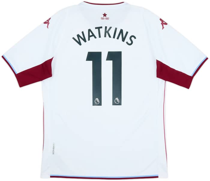 2021-22 Aston Villa Away Shirt Watkins #11 - 7/10 - (L)