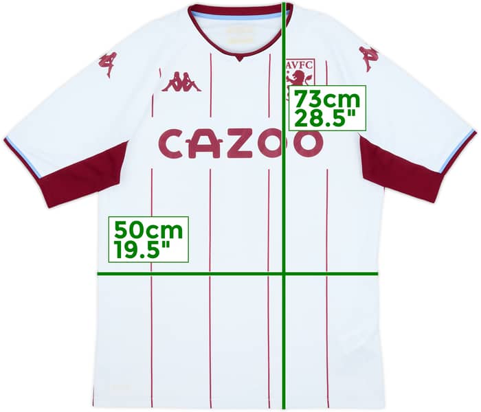 2021-22 Aston Villa Away Shirt Watkins #11 - 7/10 - (L)