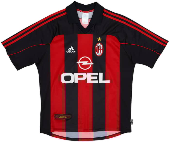 2000-02 AC Milan Home Shirt Shevchenko #7 - 8/10 - (M)