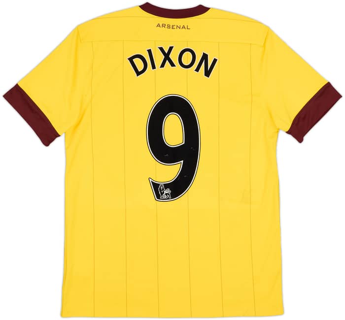 2010-13 Arsenal Away Shirt Dixon #9 - 8/10 - (L)