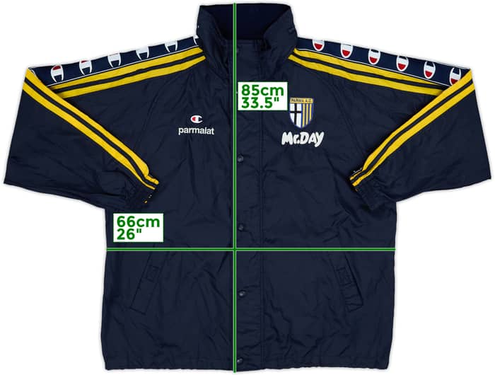 1999-00 Parma Champion Hooded Rain Jacket - 7/10 - (L)