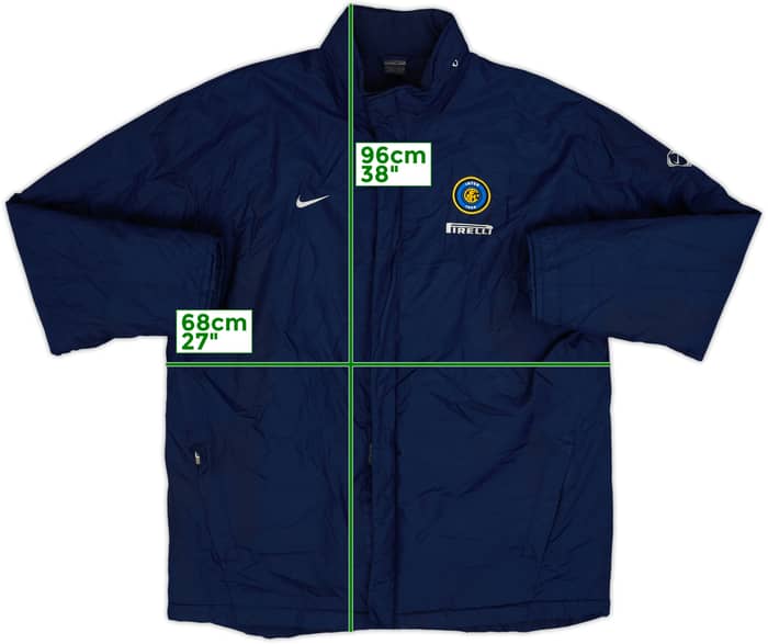 2003-04 Inter Milan Nike Padded Bench Coat - 4/10 - (XL)