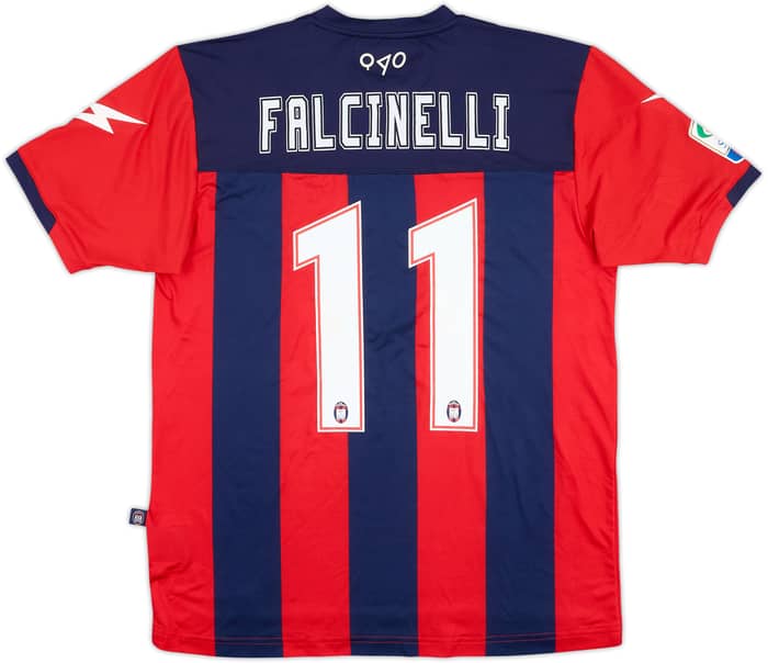 2016-17 Crotone Match Issue Home Shirt Falcinelli #11