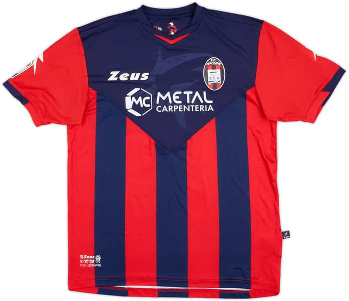 2016-17 Crotone Match Issue Home Shirt Falcinelli #11