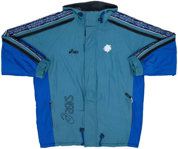1995-97 Sampdoria Asics Hooded Rain Jacket - 8/10 - (XL)
