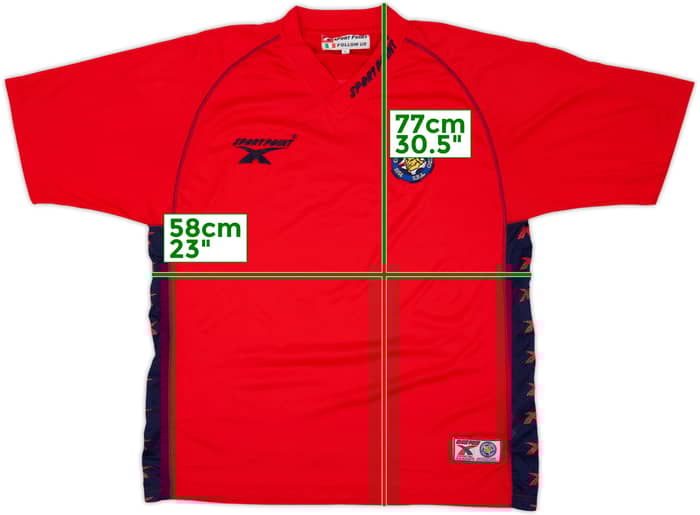 2003-04 Cosenza Sport Point Training Shirt - 7/10 - (XL)