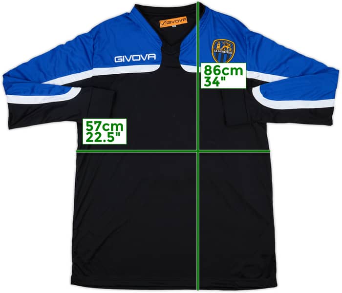 2014-15 Latina Calcio Givova Training L/S Shirt - 8/10 - (XL)