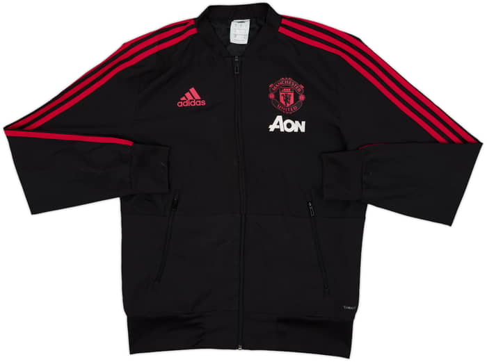 2018-19 Manchester United adidas Track Jacket - 9/10 - (S)