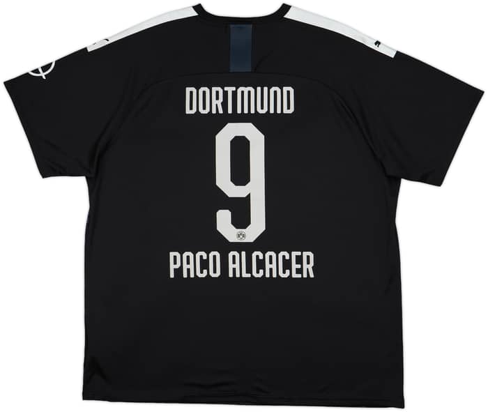 2019-20 Borussia Dortmund Away Shirt Paco Alcacer #9 - 8/10 - (3XL)