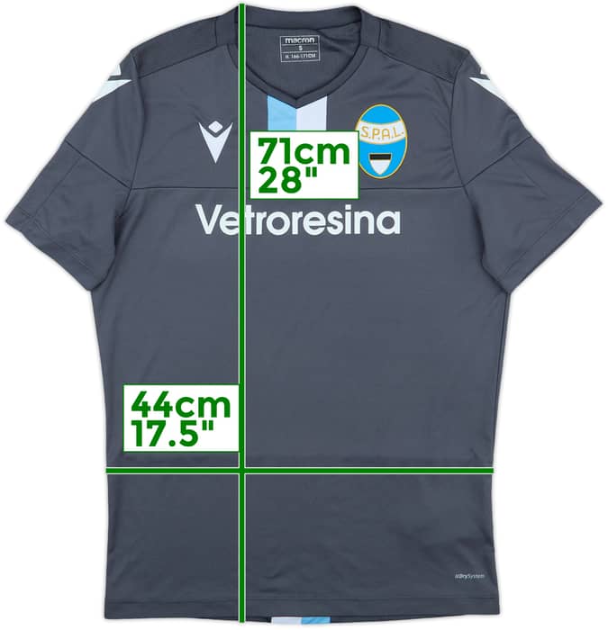 2019-20 SPAL Macron Training Shirt - 9/10 - (S)