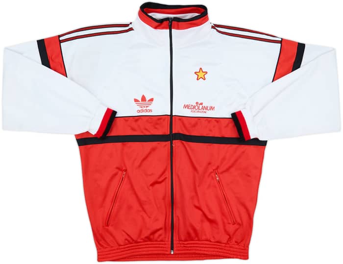 1992-94 AC Milan adidas Track Jacket - 8/10 - (L)