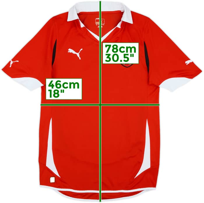 2010 Austria Home Shirt - 8/10 - (S)