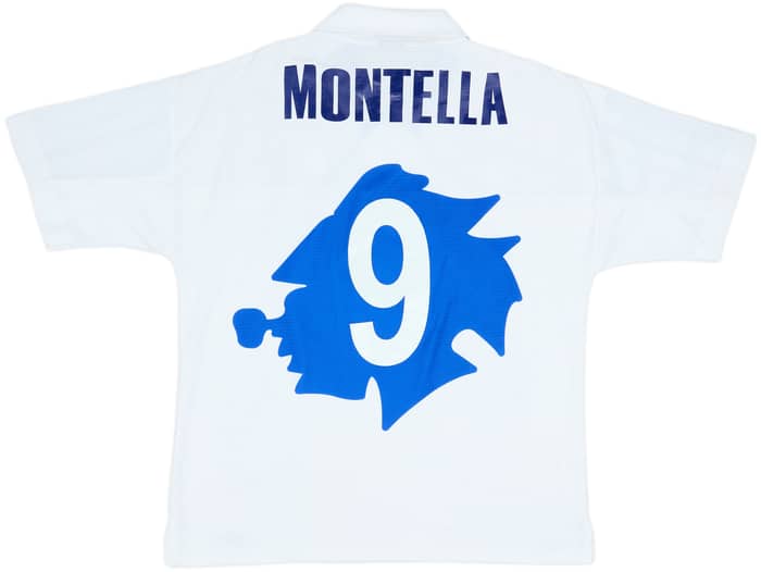 1998-99 Sampdoria Away Shirt Montella #9 - 7/10 - (L)
