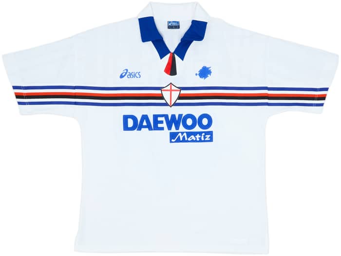 1998-99 Sampdoria Away Shirt Montella #9 - 7/10 - (L)