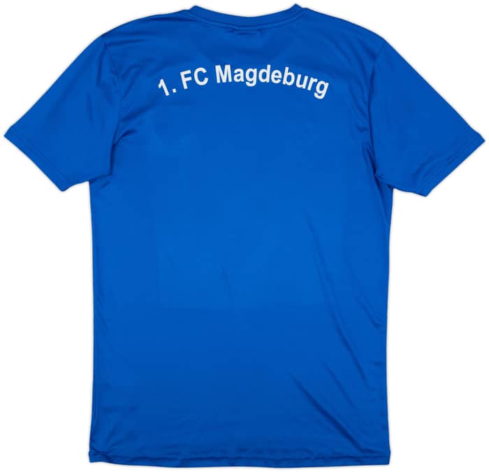 2016-17 Magdeburg Uhlsport Staff Issue Training Shirt 'A.J' - 9/10 - (M)