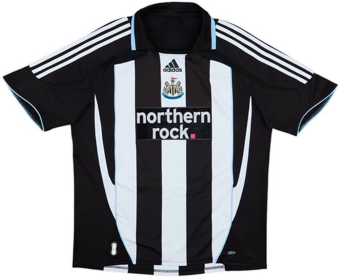 2007-09 Newcastle Home Shirt Ameobi #23 - 8/10 - (L)