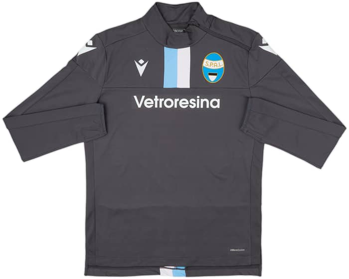 2019-20 SPAL Macron 1/4 Zip Drill Top - 10/10 - (M)