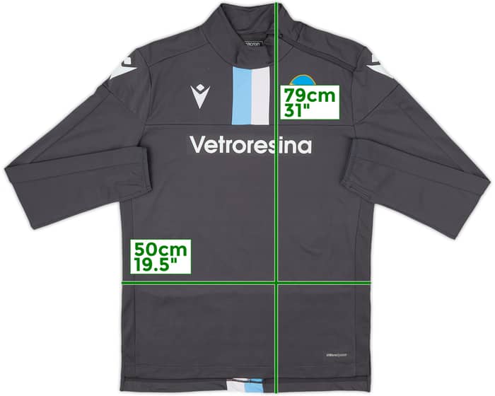 2019-20 SPAL Macron 1/4 Zip Drill Top - 10/10 - (M)