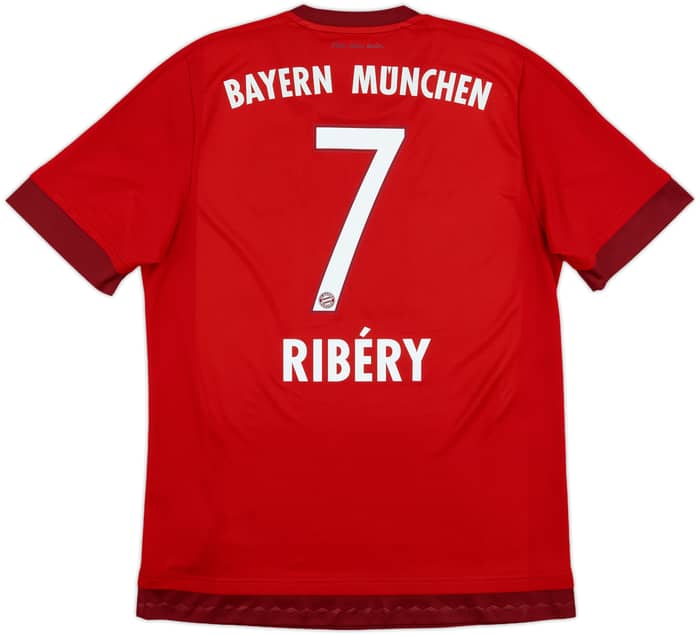2015-16 Bayern Munich Home Shirt Ribery #7 - 10/10 - (L)