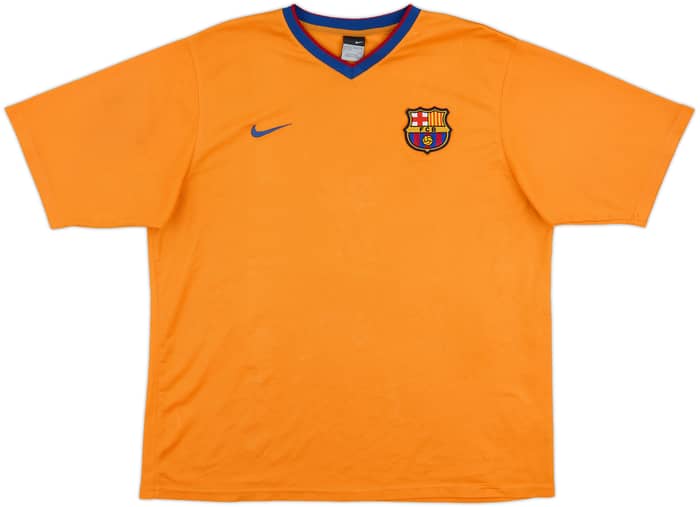 2006-08 Barcelona Basic Away Shirt Ronaldinho #10 - 8/10 - (XXL)