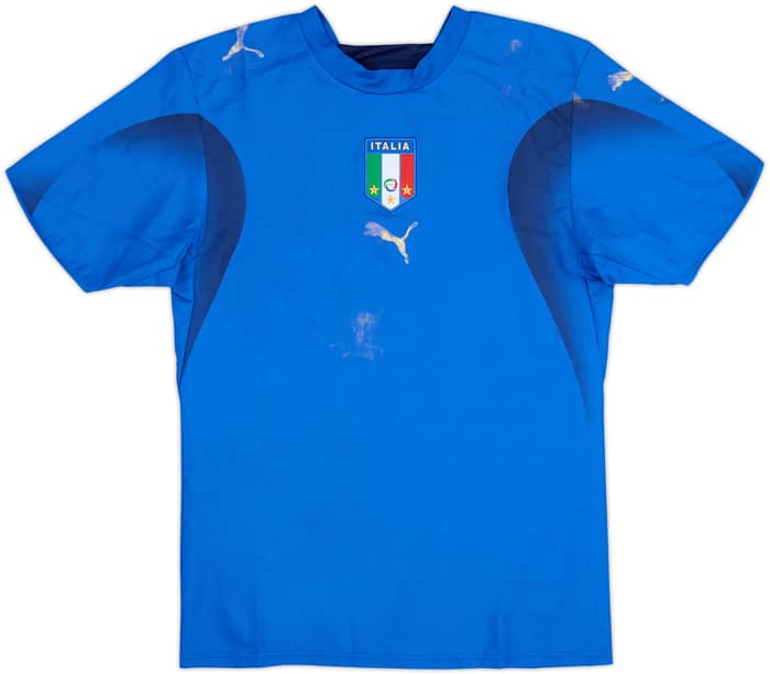 2006 Italy Home Shirt - 4/10 - (S)