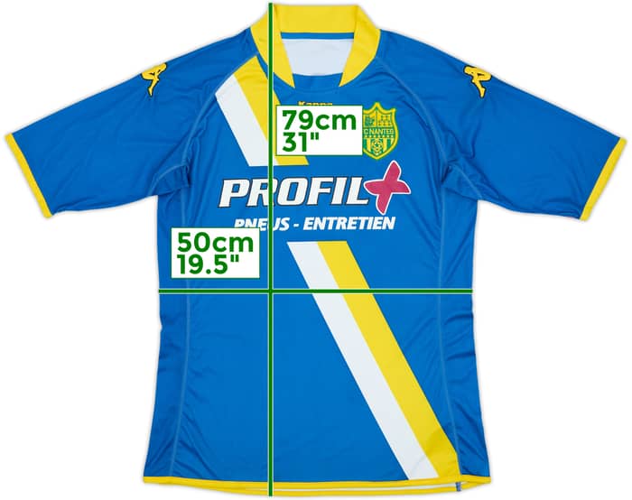 2009-10 Nantes Away Shirt - 6/10 - (XL)