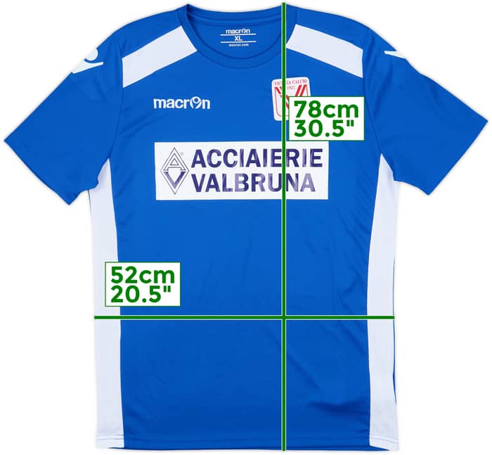 2017-18 Vicenza Macron Training Shirt - 8/10 - (XL)