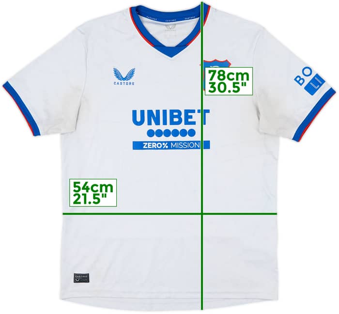 2024-25 Rangers Away Shirt - 4/10 - (L)