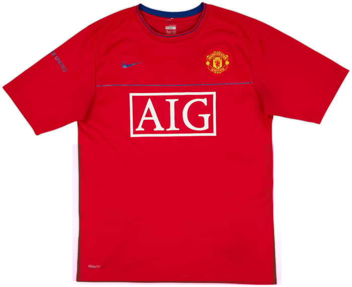 2008-09 Manchester United Nike Training Shirt - 7/10 - (M)