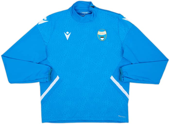 2022-23 SPAL Macron 1/4 Zip Drill Top - 10/10 - (S)