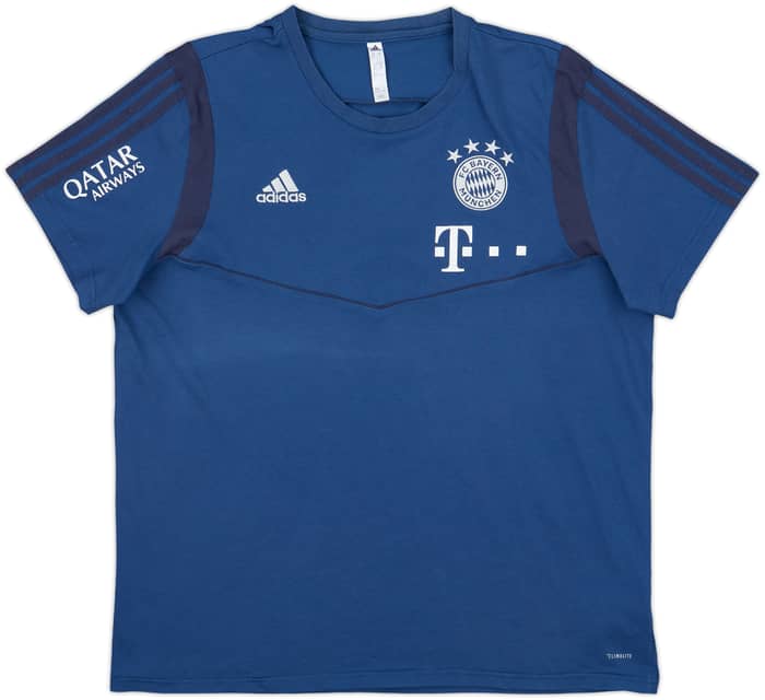 2019-20 Bayern Munich adidas Cotton Tee - 8/10 - (XL)