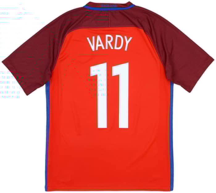 2016-17 England Away Shirt Vardy #11 - 10/10 - (M)