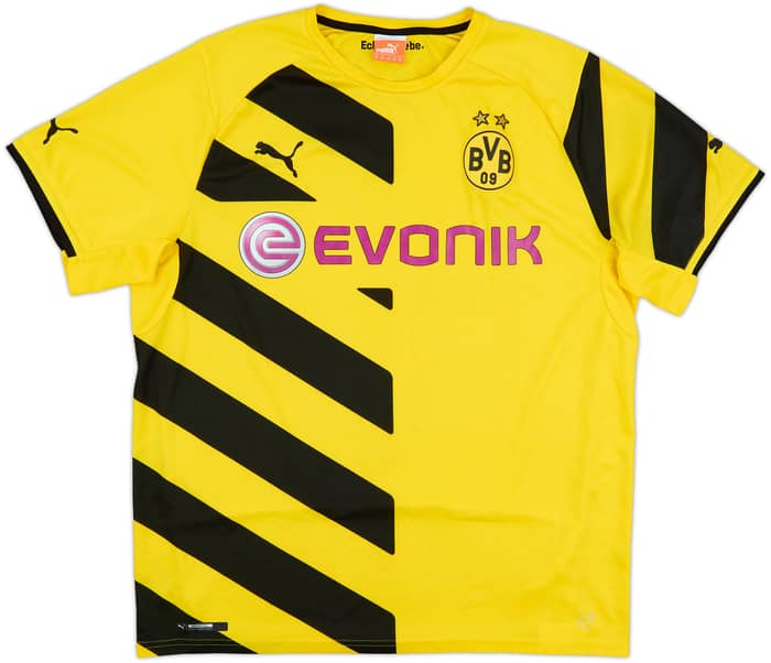2014-15 Borussia Dortmund Home Shirt - 7/10 - (XL)