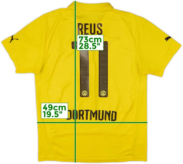 2014-15 Dortmund CL Home Shirt Reus #11 - 5/10 - (M)