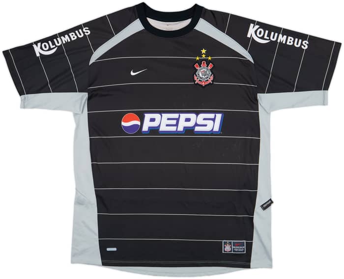 2004-05 Corinthians Third Shirt #10 (Tevez) - 6/10 - (XL)